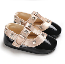 Load image into Gallery viewer, Black Baby RockStub Valentino Shoes Valen-Tiny