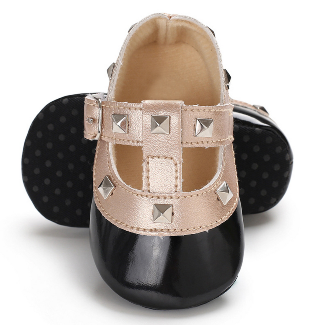 udvikling af Institut hane Valen-Tiny Black Tiny Valentino Shoes – Baby Feet