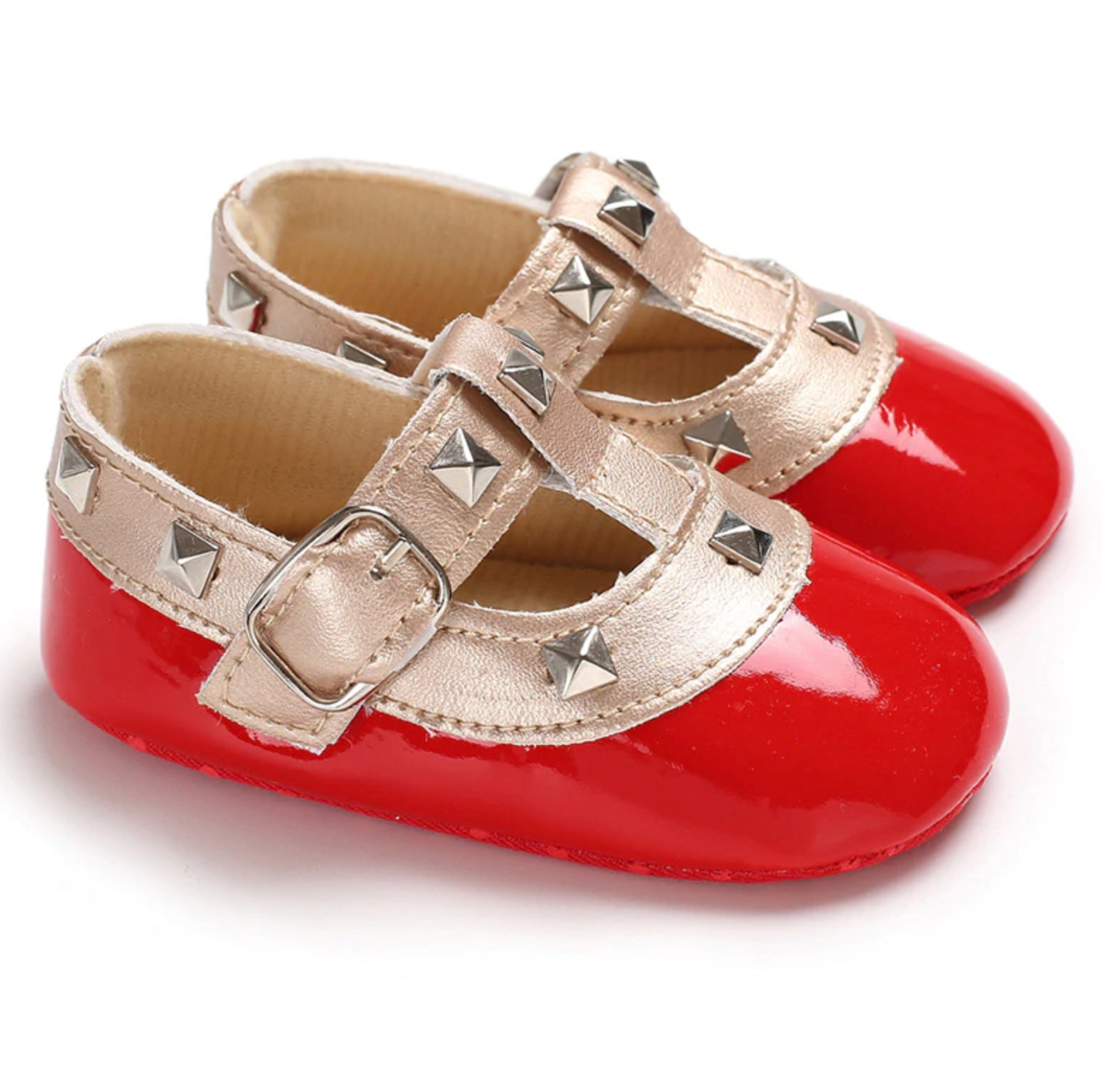 Ambassadør At give tilladelse Herre venlig Valen-Tiny Shoes In Red For Babies Inspired by Valentinos – Baby Feet